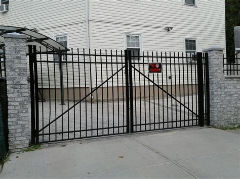 Estate Aluminum Double Driveway Gates Aluminum Fence Driveway Gate