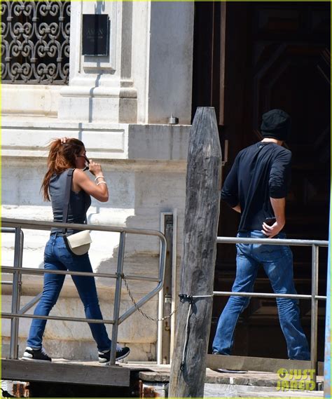 Full Sized Photo Of Jared Padalecki Wife Genevieve Boat Ride Venice 15