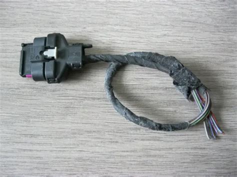 Vw Audi Porsche Door Lock Latch Connector Pigtail Plug 6 Port 6 Wire