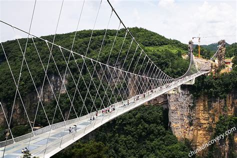 Zhangjiajie Grand Canyon World Longest Glass Bridge China