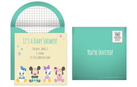 Plan A Memorable Disney Baby Shower