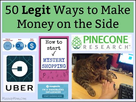 50 Legit Ways To Make Money On The Side