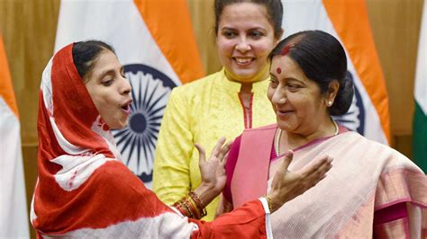 Walk Down The Memory Lane Sushma Swarajs Political Career In Pictures