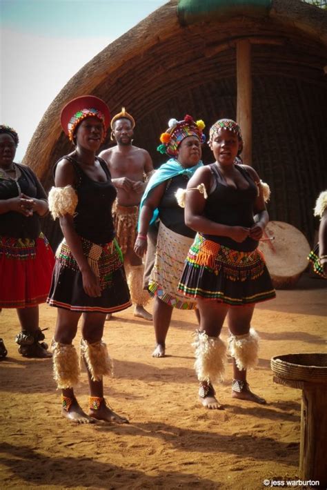 South Africa A Zulu Village Dance Baldhiker