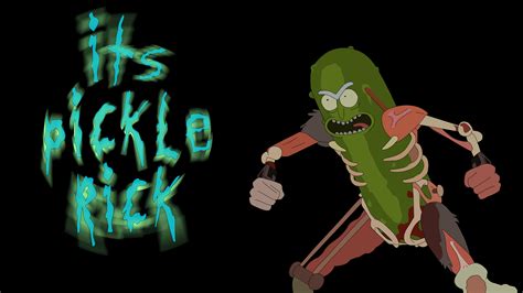 I Made A Pickle Rick Background 1920x1080 Rrickandmorty