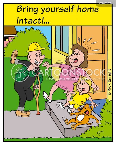 Workplace Injuries Cartoons And Comics Funny Pictures From Cartoonstock