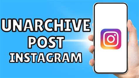 How To Unarchive Post On Instagram Step By Step Youtube