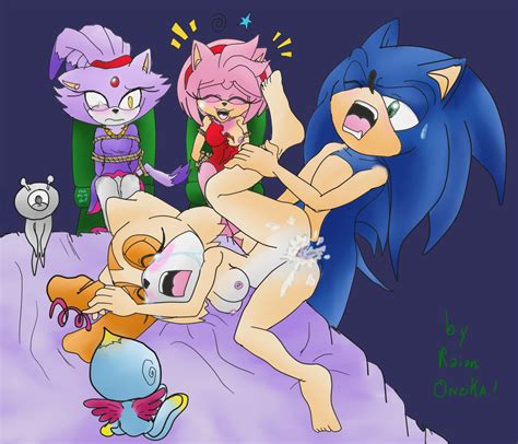 Rule 34 Amy Rose Anthro Blaze The Cat Cat Chao Cream The Rabbit Feet