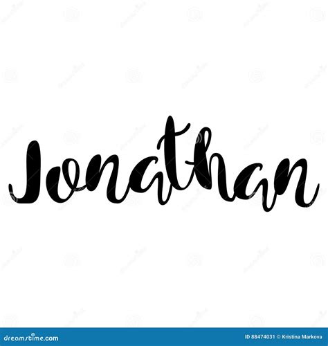 Jonathan Font Elegant Alphabet Letters Font And Number Cartoon Vector