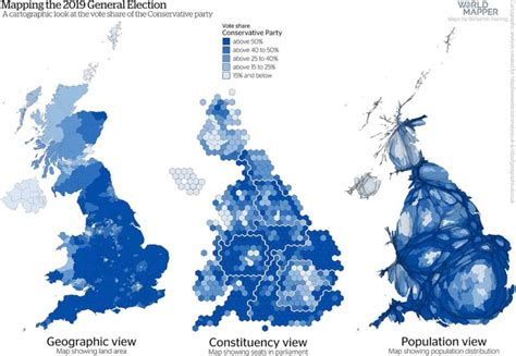Mapping The 2019 Uk General Election Geographical