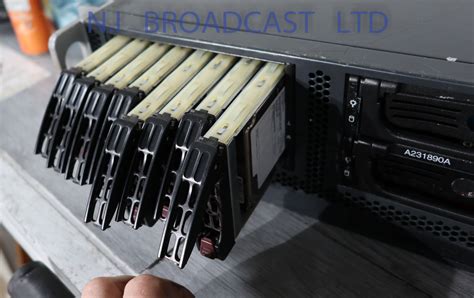 Evs Xfile3 System With 8x 900gb Drives Licenses Etc Ni Broadcast Ltd