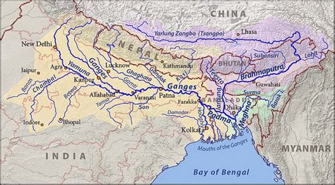 Ganges River Geology Page