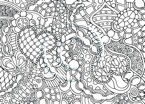 Free Printable Abstract Coloring Pages For Adults At