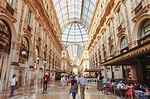 History of Galleria Vittorio Emanuele II next to the Duomo in Milano ...