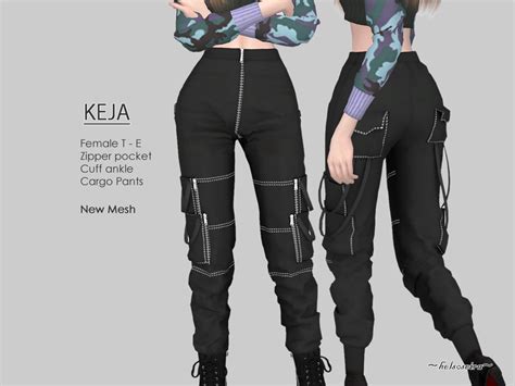 The Sims Resource Keja Cargo Pants
