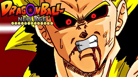Dragon Ball New Age Chapters 5 And 6 Full Power Ssj4 Rigor Vs Ssj4 Vegeta Fan Manga Review