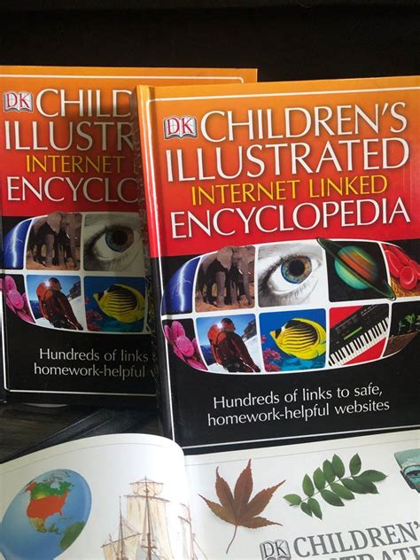 Childrens Illustrated Encyclopedia Internet Link Hobbies And Toys