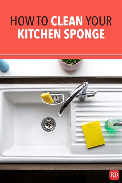 How To Clean Your Kitchen Sponge Kitchen Sponge Cleaning Homemade Cleaning Recipes