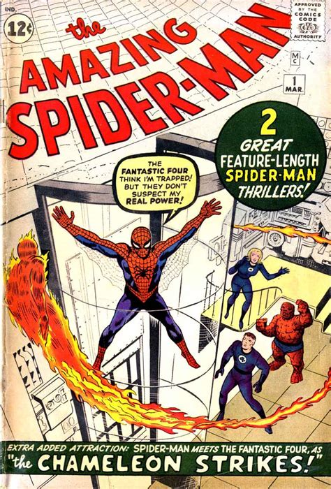 Amazing Spider Man 1 Jack Kirby Steve Ditko Cover Ditko Art Key