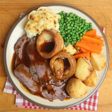 The Sunday Roast Is A Traditional British Main Meal That Is Typically