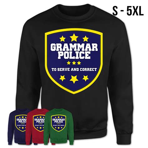 Grammar Police Costume T Shirt Teezou Store