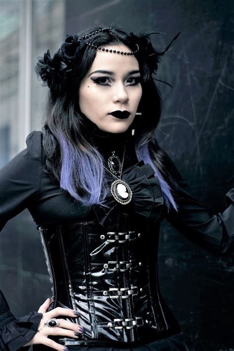 Gotische Gothic Outfits Cyber Punk Fashion Goth Fashion