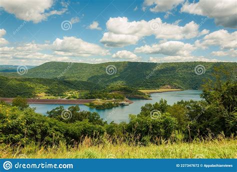 View Of Raystown Lake From Ridenour Overlook In Huntington Pennsylvania Stock Photo Image Of