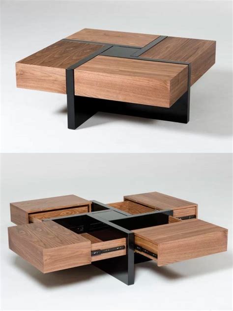51 Square Coffee Tables That Every Beautiful Home Needs Idéias Para