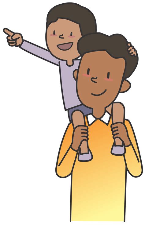 Father And Son Clipart Free Download Transparent Png Clipart Library