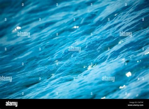 Blue Ocean Wave Background Andaman Sea Thailand Stock Photo Alamy