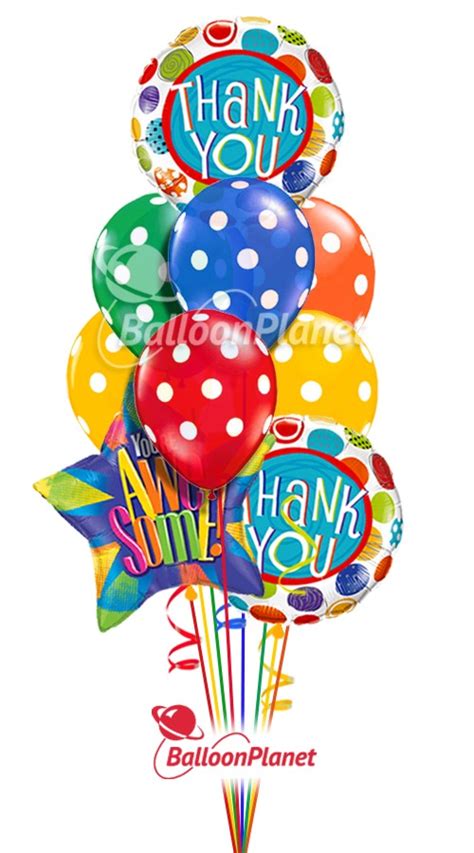 Thank You Balloon Bouquets Delivery By