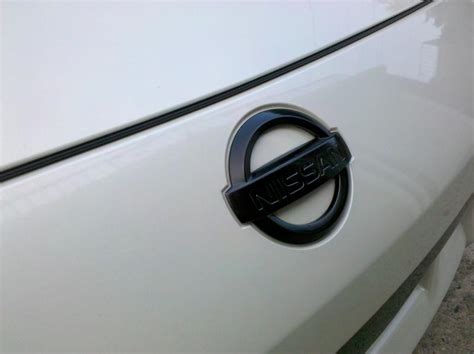 Black Chrome Nissan Emblems