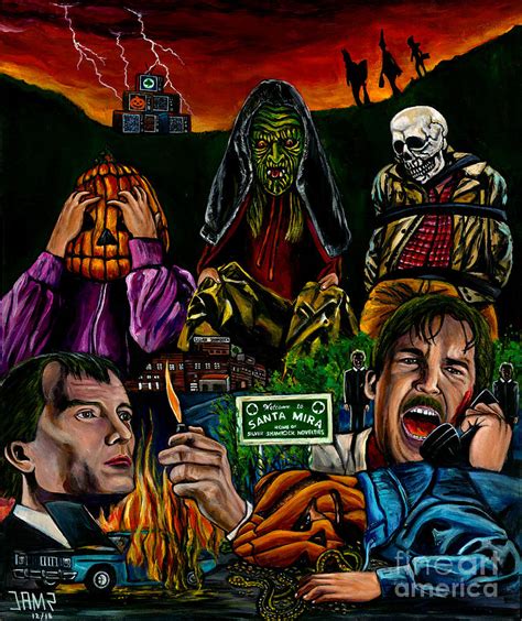 Halloween Iii Painting By Jose Antonio Mendez