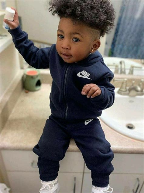 Pin By Estella On Beziehungs Bilder Baby Boy Hairstyles Cute Black