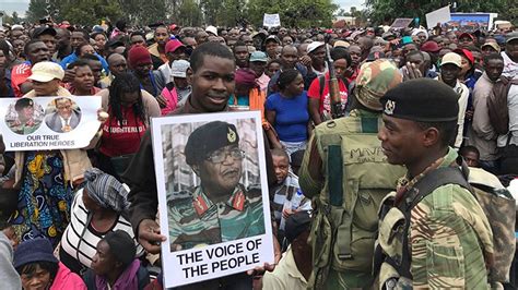 Thousands In Zimbabwe Call For Mugabe To Step Down Fox News