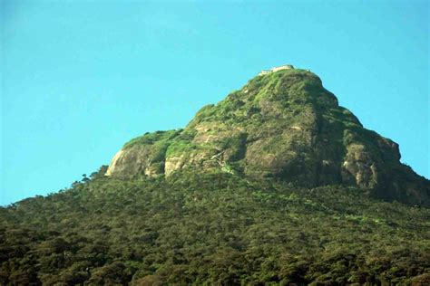 Sripada Mountain Of Sri Lanka Beautiful Scenic Of The Sri Lanka