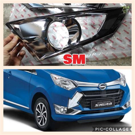 Jual Garnish Fog Lamp Original Daihatsu Sigra Cover Fog Lamp