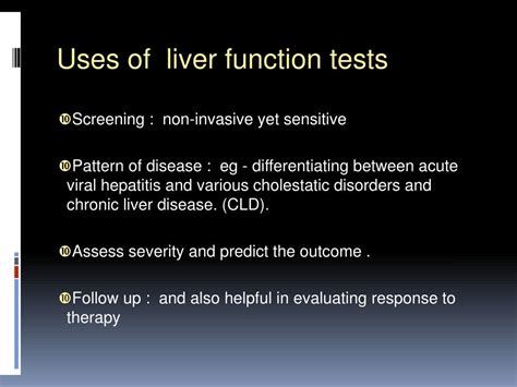 Ppt D Liver Function Tests Powerpoint Presentation Free Download