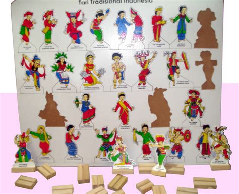 Puzzle Tarian Adat 34 Provinsi – Toys Papoe