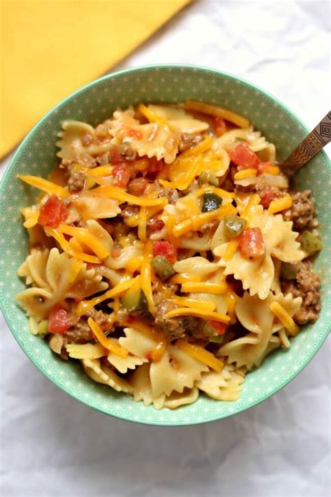 Cook the gravy, stirring constantly. Instant Pot Cheeseburger Pasta - 365 Days of Slow Cooking and Pressure Cooking