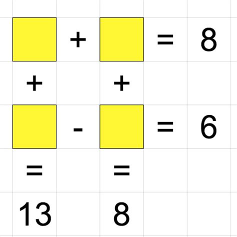 These brain teasers require math thinking. math puzzle in a spreadsheet | Maths puzzles, Math logic ...