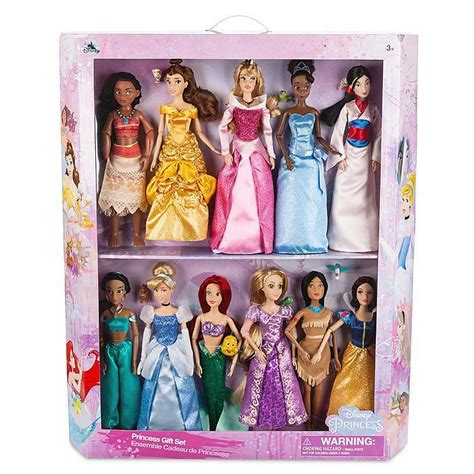 This disney princess wall art set includes a night to sparkle cinderella theme wall art and wishes and dreams princess theme wall art. New 2019 Disney Princess Gift Set with 11 dolls ...
