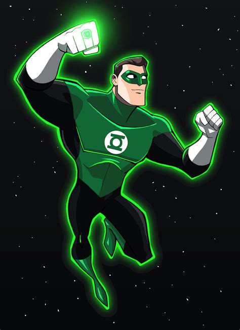 Green Lantern Animated Test By Lucianovecchio On Deviantart