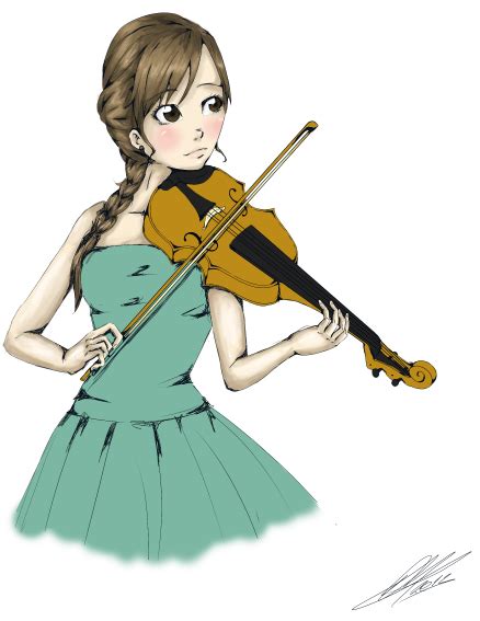 Violin By Chibi Owl On Deviantart