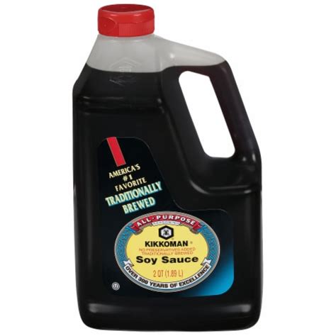 Kikkoman Soy Sauce 64 Oz Foods Co