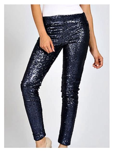 Navy Sequin Leggings Sequin Leggings Fashion Attire Fashion