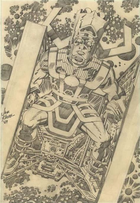 Capns Comics Galactus By Jack Kirby