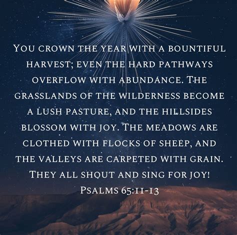 Pin By Jeff Burnes On SCRIPTURE Bountiful Harvest The Meadows Grassland