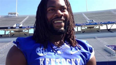 Zadarius Smith At Kentucky Wildcats Footballs Media Day Youtube