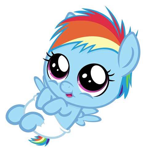Baby Dashie by Comeha | My Little Pony: Friendship is Magic | Know Your
